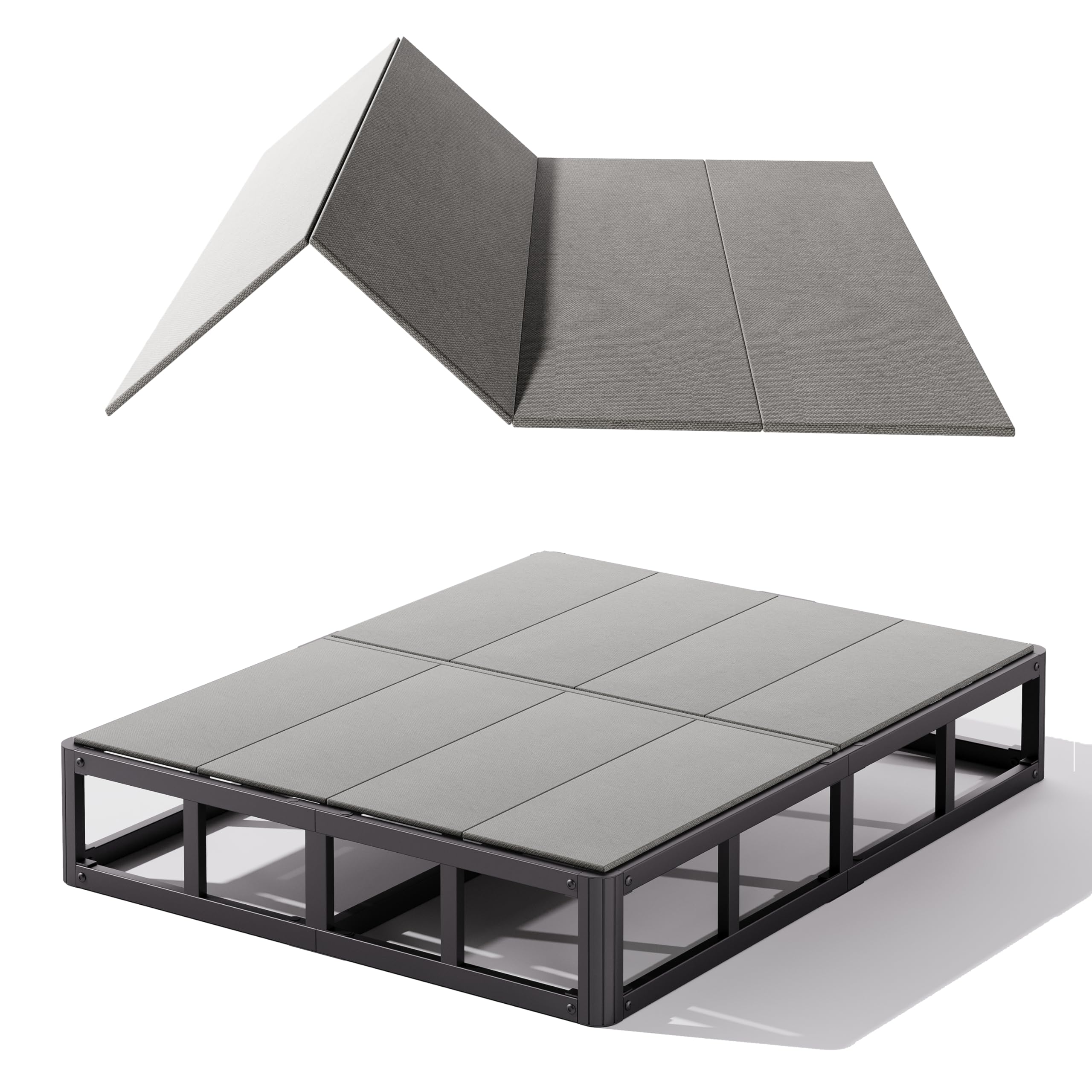 Photo 1 of RLDVAY Bunkie Board Full, Improve Comfort and Support 8mm (Thickness), Bunky Board for Mattress/Bed, Noise Minimizing, Easy Assemble Bed Boards for Under Mattress Support