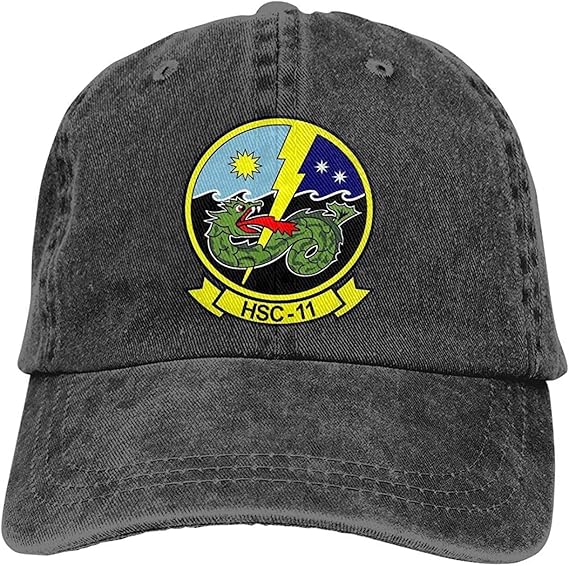 Helicopter Sea Combat Squadron 11 Cotton Classic Baseball Cap for Men