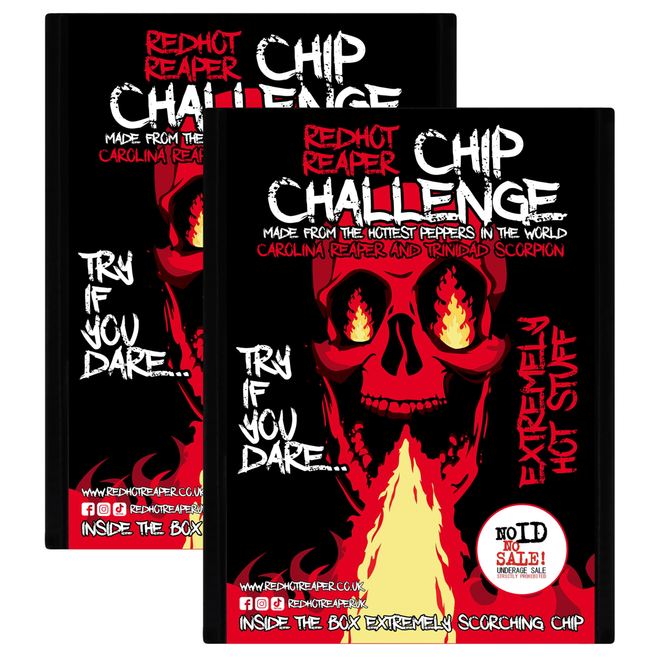 Red Hot Reaper – (2 pack) Chip Challenge Hottest