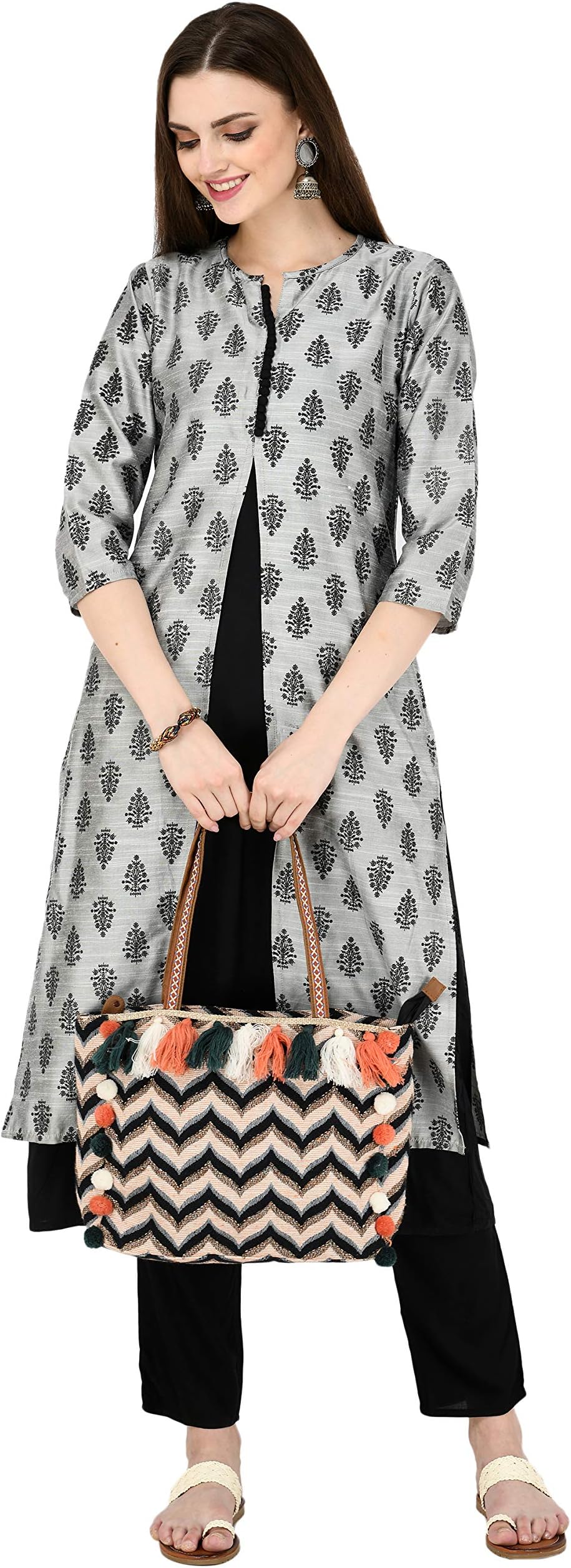 Women Designer Straight Front Slit A line Top Tunic Kurta Kurtis wear Wedding wear for Women