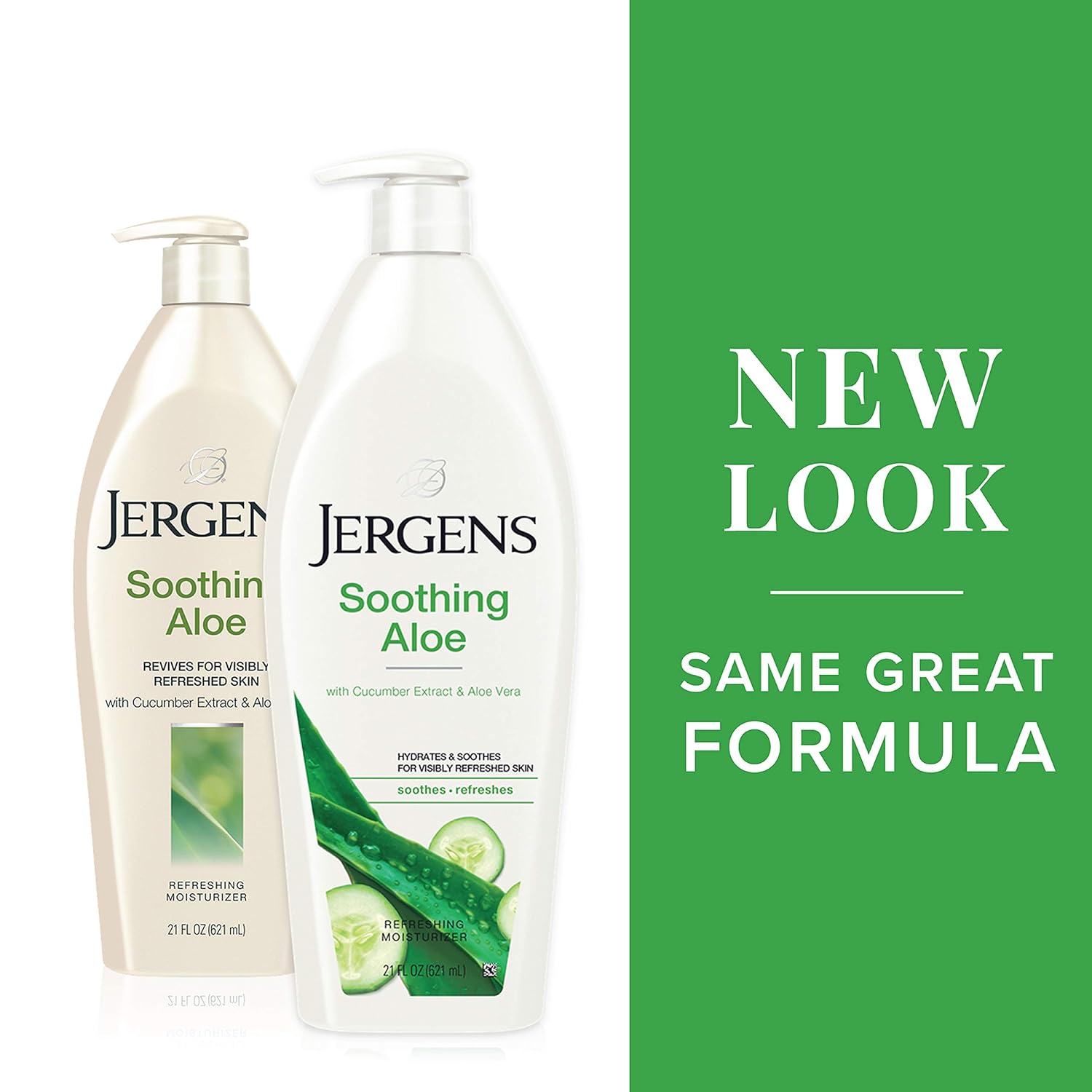 jergens aloe vera lotion on face