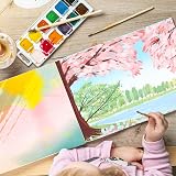WSICSE Watercolour Pad A5 300GSM 30 Sheets Cold Press Cotton Paper view 7