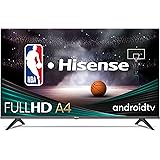 Hisense A4 Series 40-Inch Class FHD Smart Android TV with DTS Virtual X, Game & Sports Modes, Chromecast Built-in, Alexa Comp