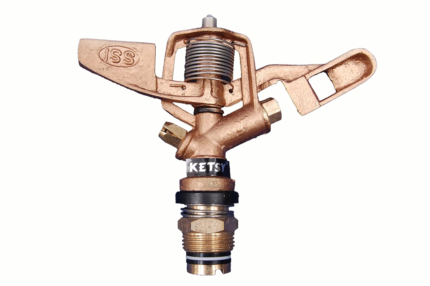 Ketsy 771 Gardening Water Sprinkler Brass 3/4 size (Trajectory Angle 27