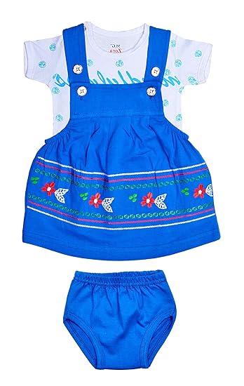 baby girl dungaree dress