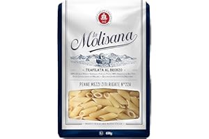 La Molisana Penne Mezzi Ziti Rigate N.22A, 450g