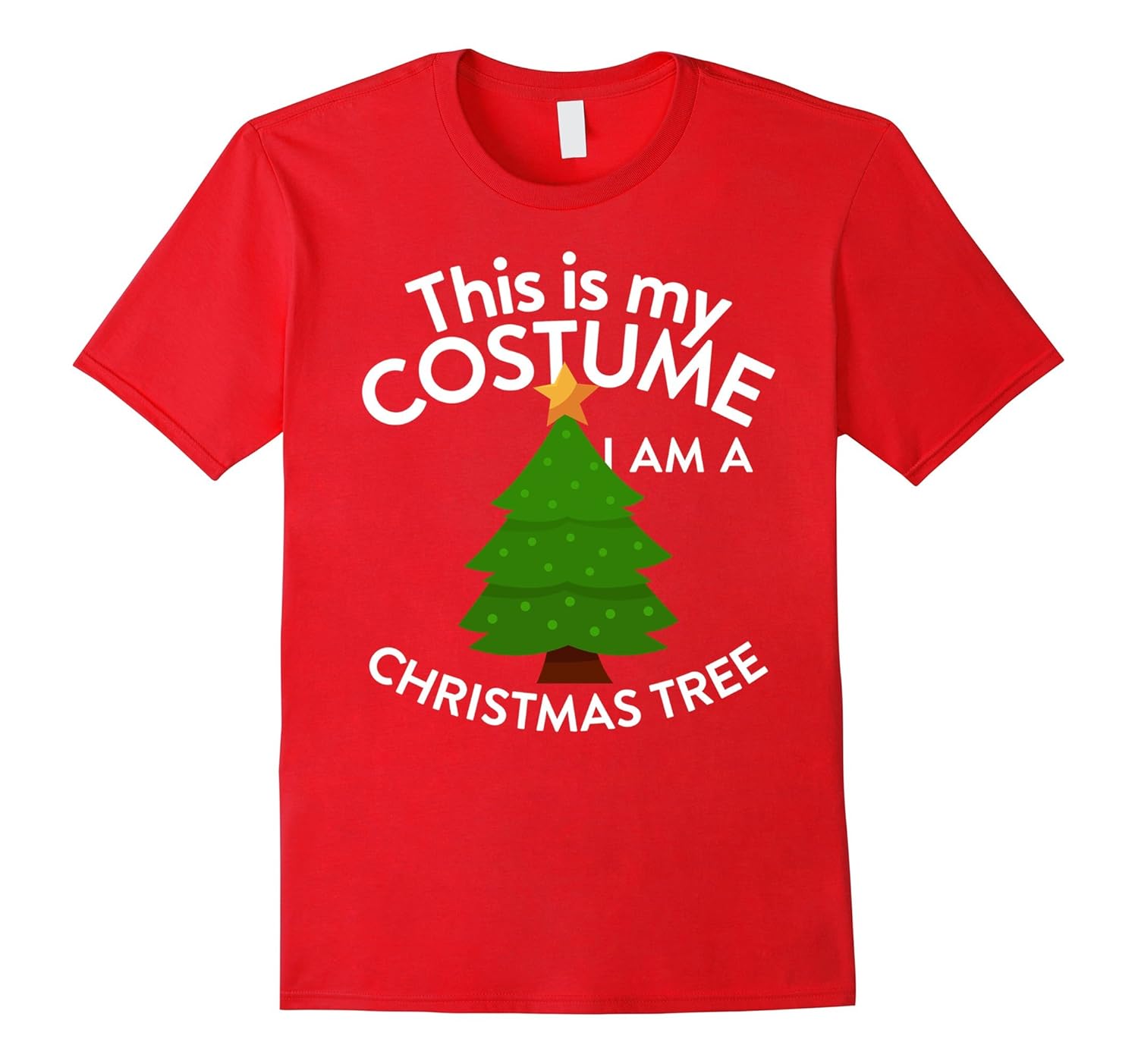 This Is My Costume I'm A Christmas Tree T-shirt-ANZ