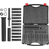RADHLBNIU 95400 in-Line Dowel Pin Puller Master Set Dowel Dismantling Tools | Easily Remove Dowel Pin Puller Sets Includes Both SAE and Metric Collets