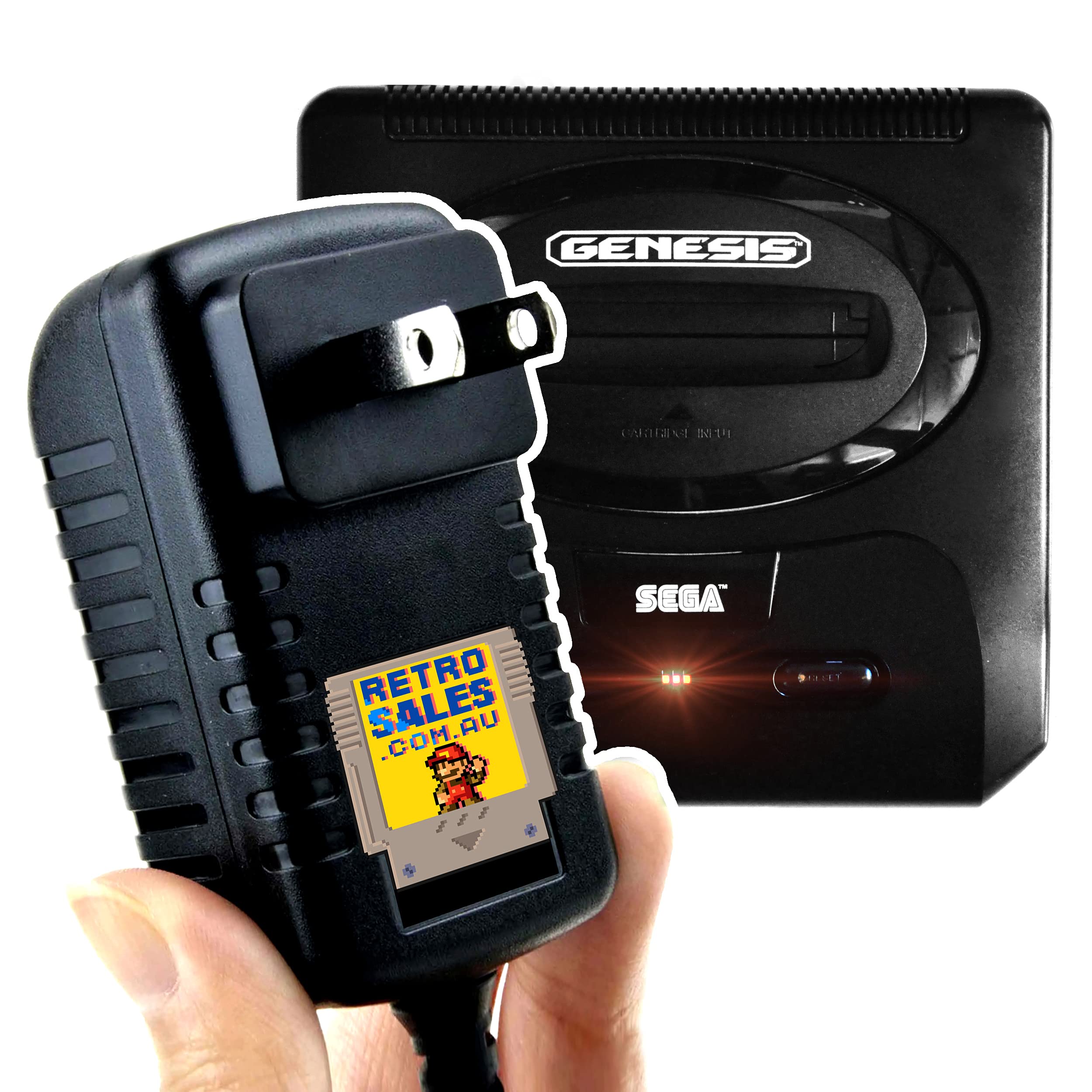 SEGA Nomad 32x CDX Genesis 2 Power Cord Power Supply Adapter Game Gear 2110 MK2103 MK-4122 Duo RX Consoles RSU0901500