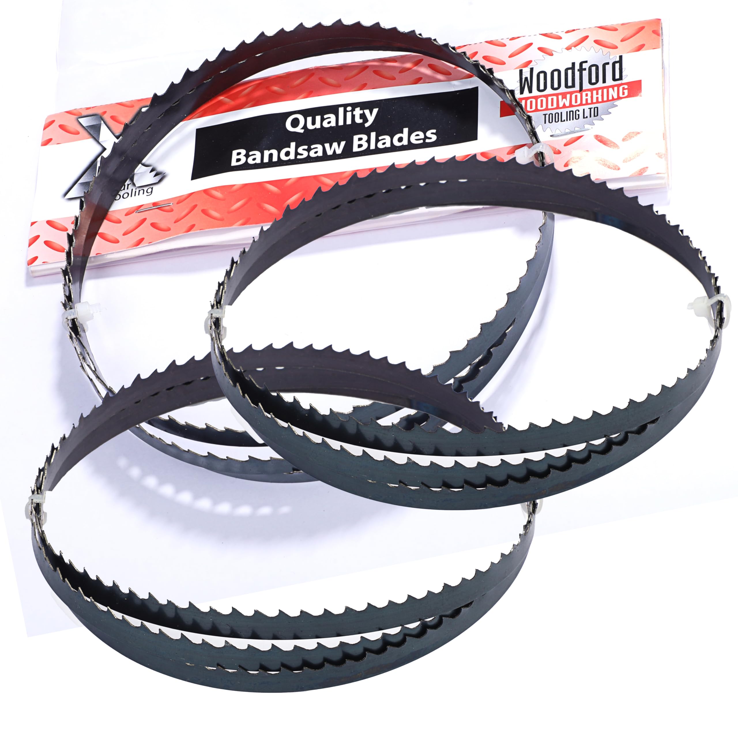 Pack of 3 x 2235mm Bandsaw Blades compatible with Elektra Beckum BAS315 BAS 316, Charnwood W721, Clarke CBS300, Fox F28-191, Lumberjack BS305, Scheppach HBS300, SIP 01407 Made by Xcalibur Tooling