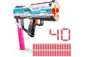 XSHOT Skins Pro Series Fury-X (40 Darts) Outdoor Foam Blaster by ZURU for Ages 14+, Air Pocket Technology Darts, Outdoor Toy for Boys and Girls, Teens and Adults