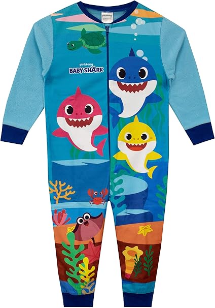baby shark sleepsuit