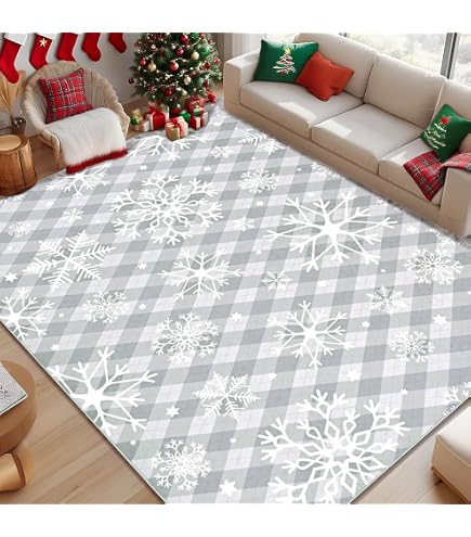 Amazon.com: Washable Rug 3x5 Small Bedroom Rug for Holiday Non