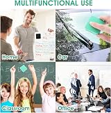 Cobee Mini Dry Erase Erasers 12pcs Magnetic Whiteboard Eraser Green view 5