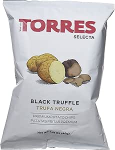 Torres Patatas Fritas con Trufa Negra - 20 Bolsas