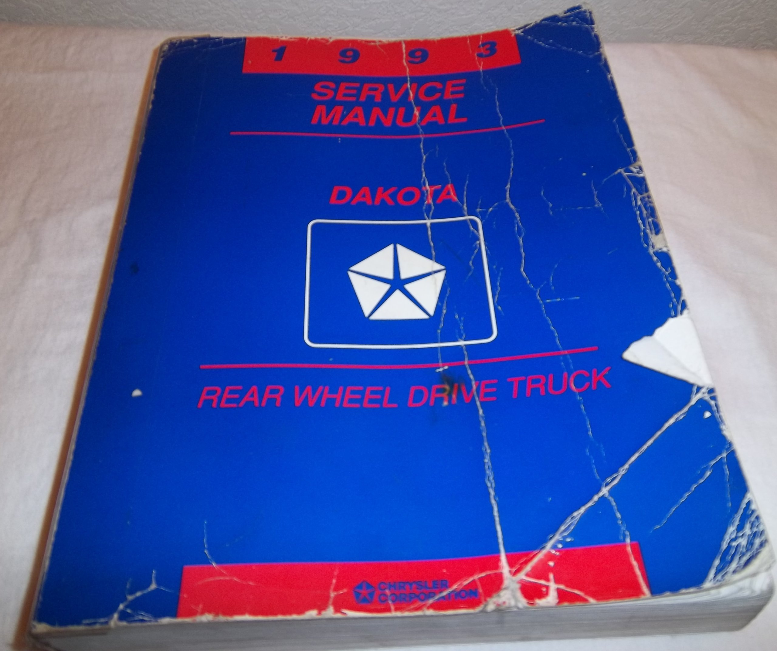 1993 Dodge Dakota Repair Shop Manual Original Paperback – 1993