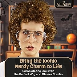 ALLAURA Compatible with Napoleon Dynamite Wig