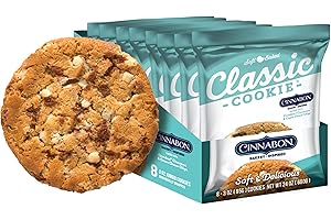 Classic Cookie, Soft Baked Cookie, Cinnabon® Cookie 3oz, 8 Count Pack