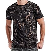 KLIEGOU Mens Hipster Hiphop Tees - Fashion Print T-Shirts