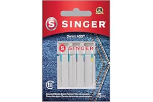 SINGER Assorted Denim Needles - 5 Pack