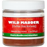 Shepherd Textiles Wild Madder Extract Natural Dye, 1 oz.