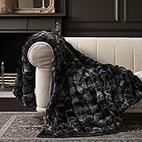 EverGrace Ultra Soft Luxury Fluffy Faux Rabbit Fur