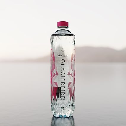 GlacierFire - Isländisches Gletscher Quellwasser infundiert WILDBEERE - 500 ml STILL
