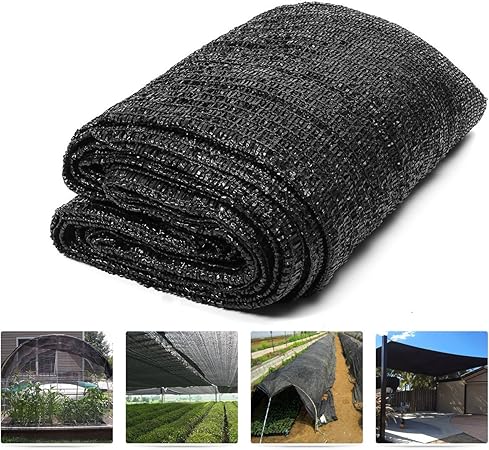 Amazon Com Originline Shade Cloth 10x16ft Black 50 Uv Resistant