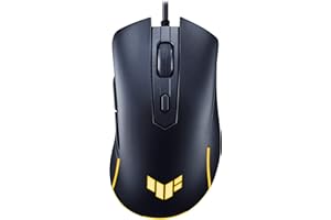 TUF Gaming M3 Gen II Gaming Mouse, Wired, 59g Lightweight, IP56 dust & Water Resistance, ASUS Antibacterial Guard, 8K DPI Opt