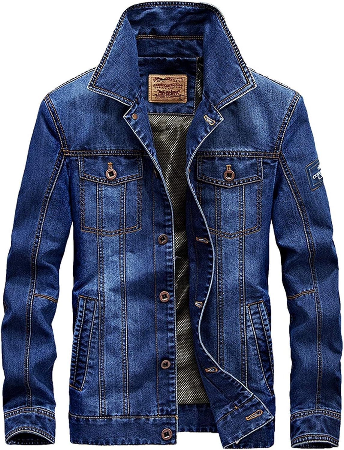 chaqueta de mezclilla wados