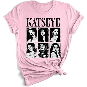 KATSEYE Vintage Style Photo Collage Shirt Girls Youth Women Men
