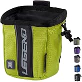 LEGEND XT520 Quick Release Pouch &amp; Finger Tab Bag - Interior Divider for Better Organization &amp; Storage of Release Aids - Attaches to Standard 2" Belt - Quick Drawstring Closure