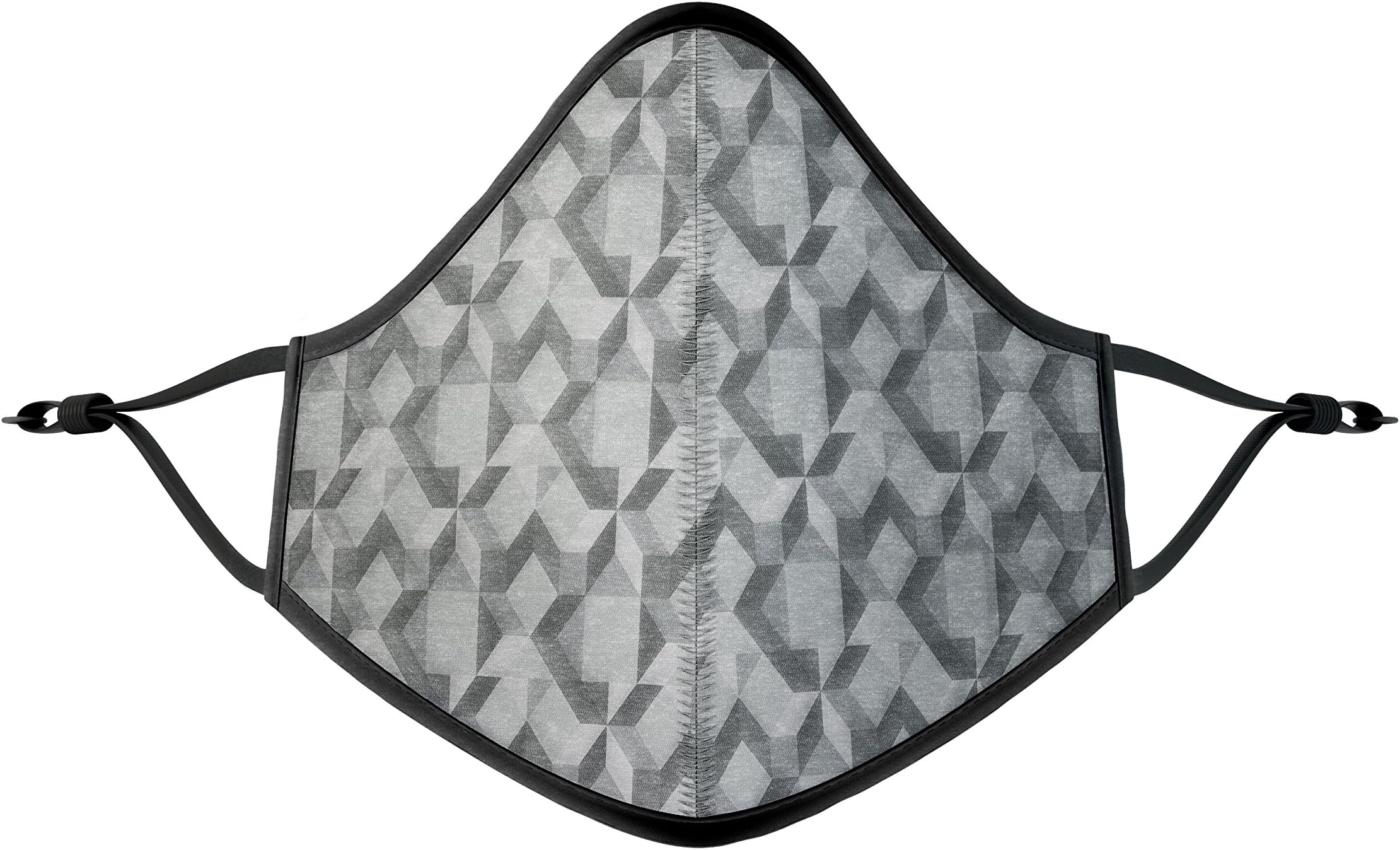 O2TODAY Anti Air Pollution Mask / Adjustable Straps / Allergy / Asthma / Travel / Cycling / Adult / Children / Men / Women / DIY / China / India (Medium/Large, Glacier)