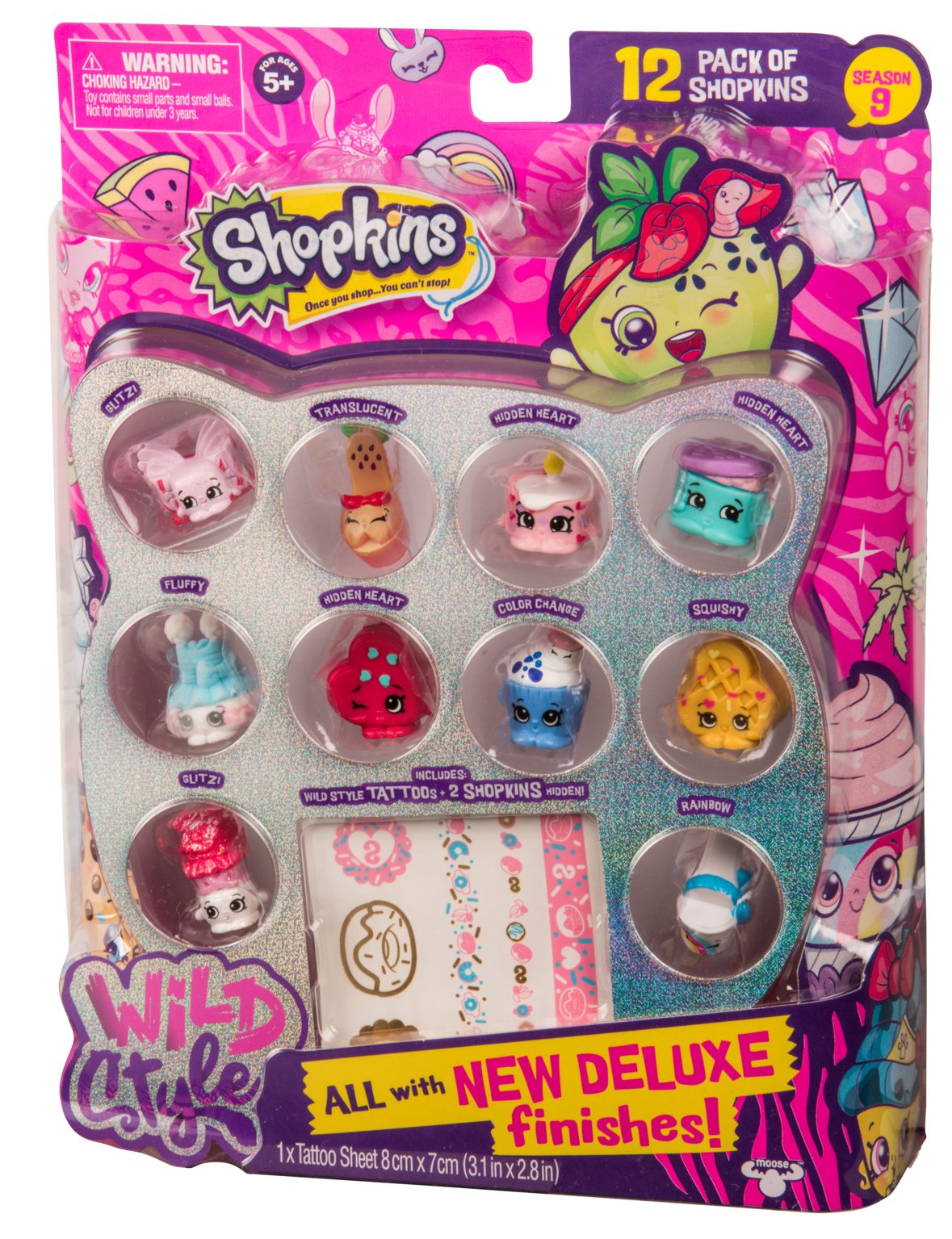 Shopkins Season 9 Wild Style 12pk Buy Online in UAE. Toys And
