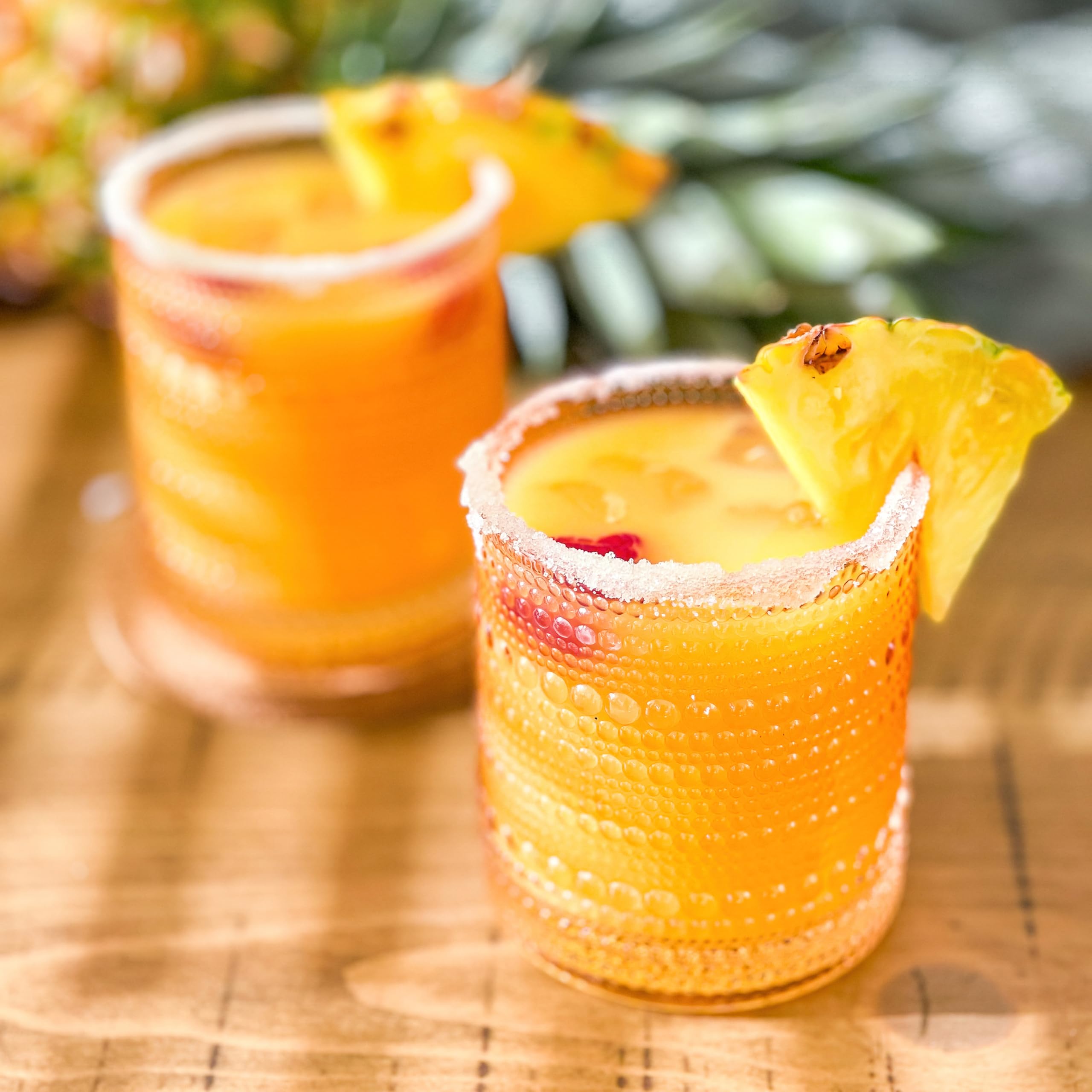 Kate Aspen Rose Gold Cups Pink Hobnail Beaded Drinking Glasses Set of 6-10 oz Vintage Glassware Set Cocktail Glass Set, Juice Glass, Water Cups | Makes A Great Hostess Gift, Gift for New Home Owners