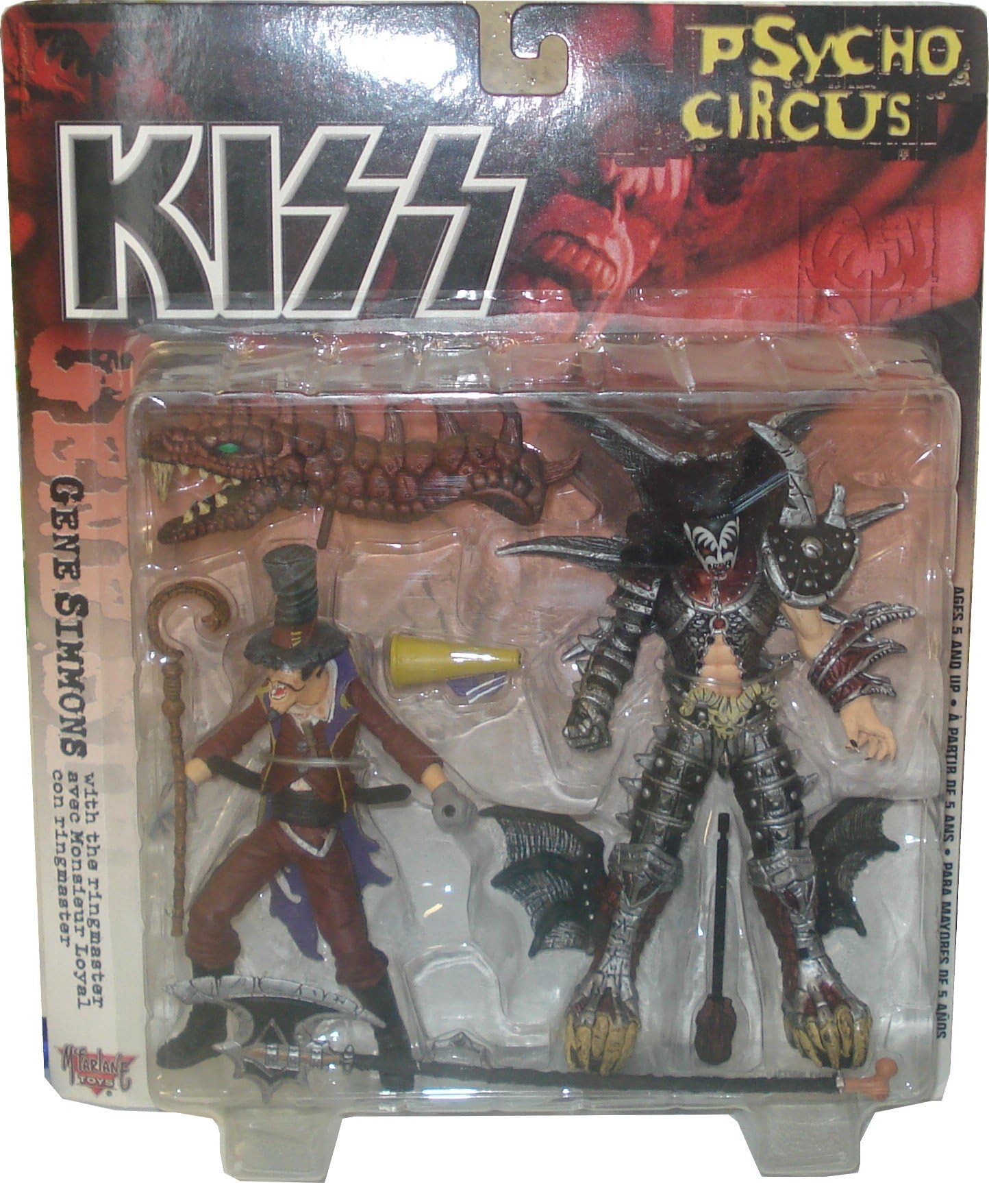 Kiss Psycho Circus Action Figure - Gene Simmons