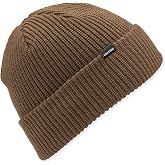 Volcom Men's Sweep Lined Beanie &ndash; Fleece Lined Knit Winter Hat with Roll Over Fit