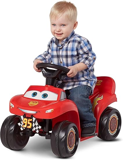 lightning mcqueen 6v car