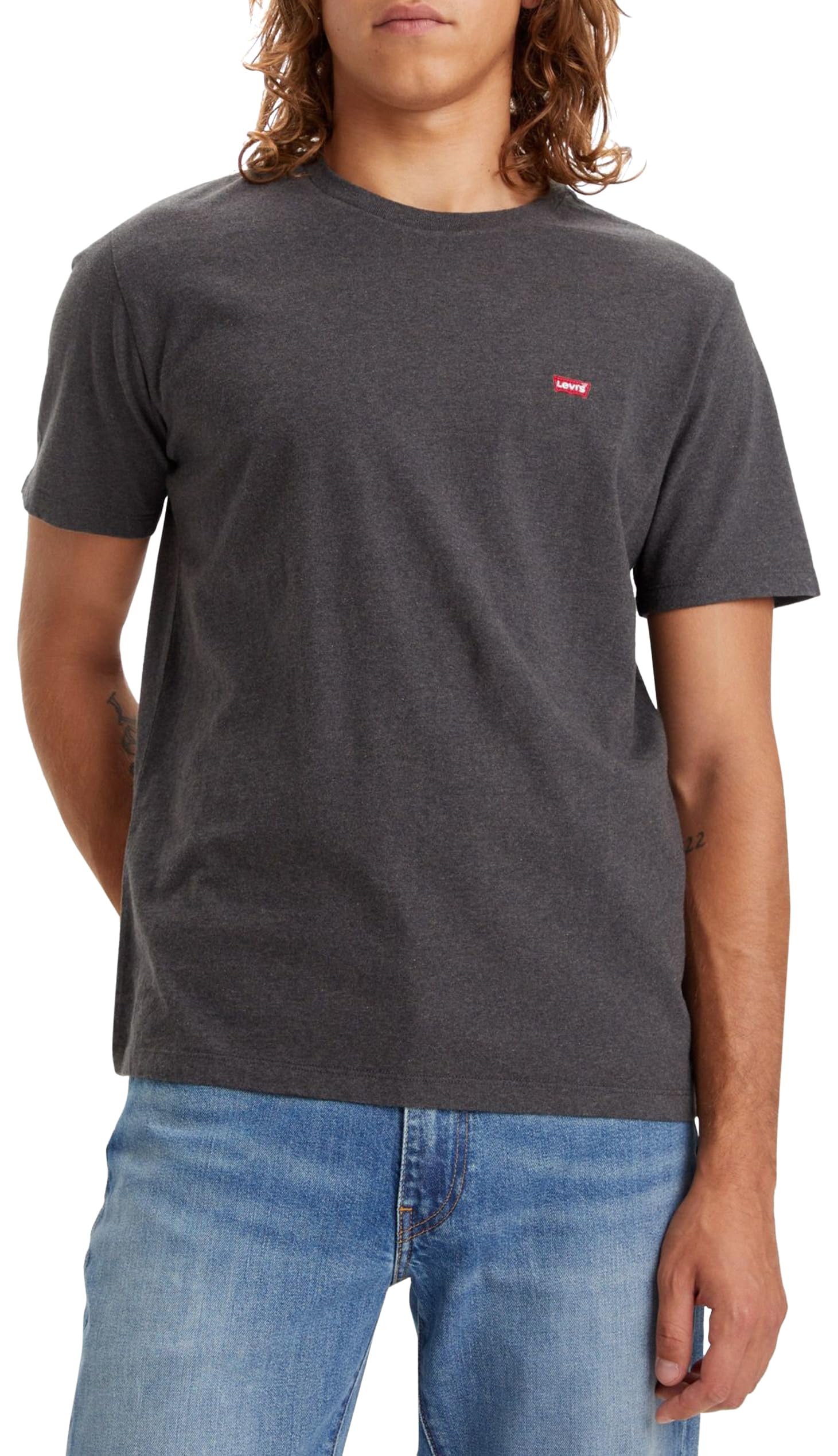 Levi's Men's Ss Original Housemark Tee T-Shirt, Core Chesthit Logo