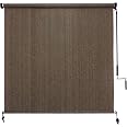Amagenix Outdoor-Rollo | 240x180 Cm, HDPE 220 G/m², UV-Schutz 90%, Kabellos, Für Terrasse & Balkon