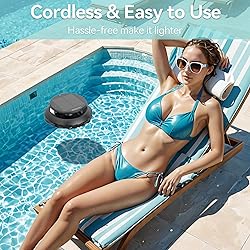 EZIOOV Y60 Solar-Powered Robotic Pool Skimmer
