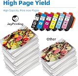 JoyPrinting 378XL Ink Cartridges 6PK Black Cyan Magenta Yellow Light Cyan Light view 5