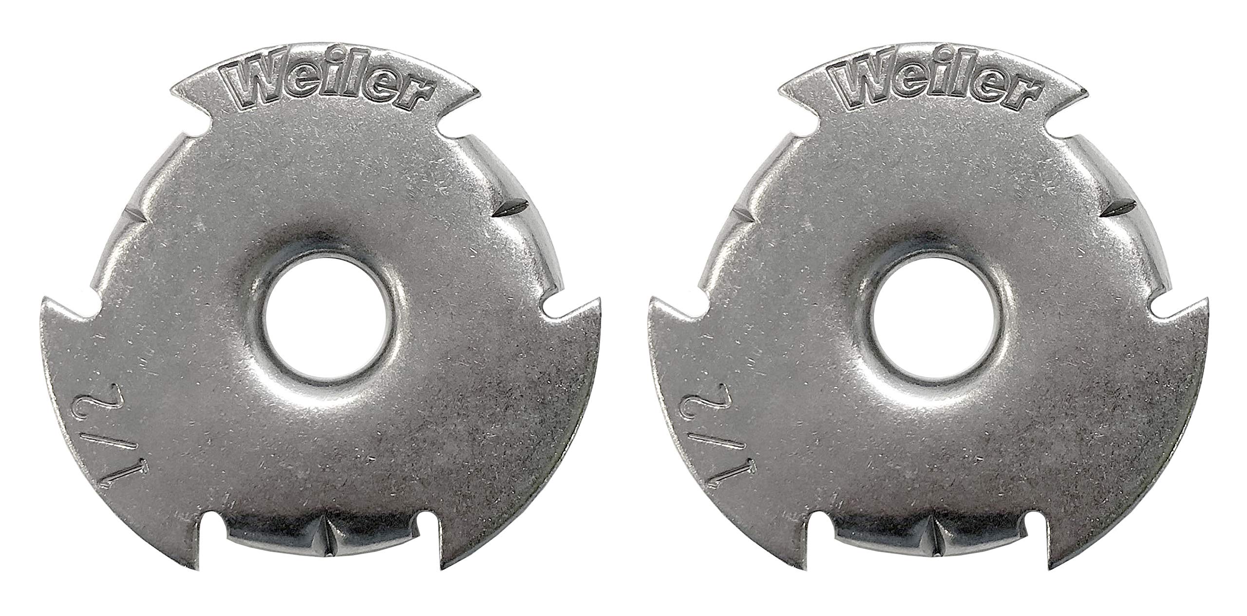 Weiler 03810 Metal Adapters, 2" To 5/8" Arbor Hole, Made in the USA