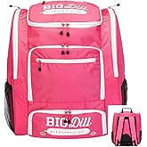 Big Dill Pickleball Backpack | Large Pickleball Bag with Shoe Compartment for 8+ Paddles & Accessories, Insulated Pocket