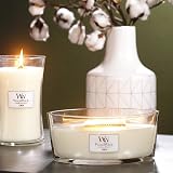 WoodWick Ellipse Linen Scented Candle with Hearthwick Flame 50 Hr view 4