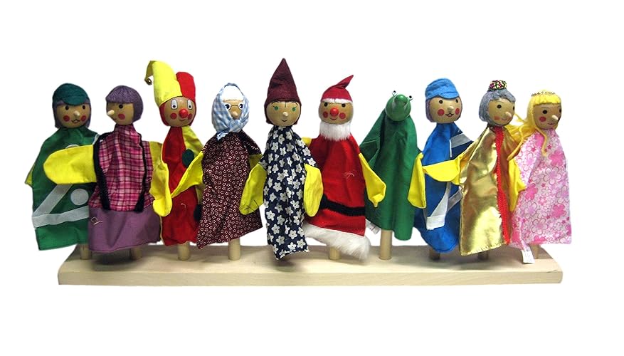 Handpuppen-Set 10 Stück