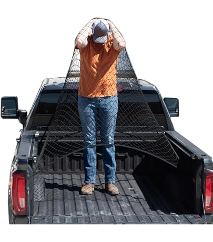 Norhogo Trailers Net, Heavy Duty Bungee Cargo Net, Cargo Net For Pickup - View #7