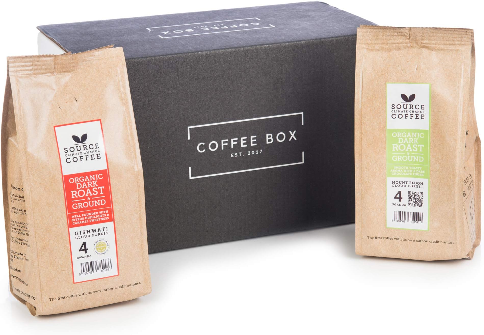 Discover Coffee Gift Set - Ground / Filter Coffee Discovery (2X 227g - African Duo - Rwanda & Uganda)