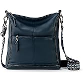The Sak Lucia Crossbody Bag in Leather, Convertible Purse with Adjustable Strap