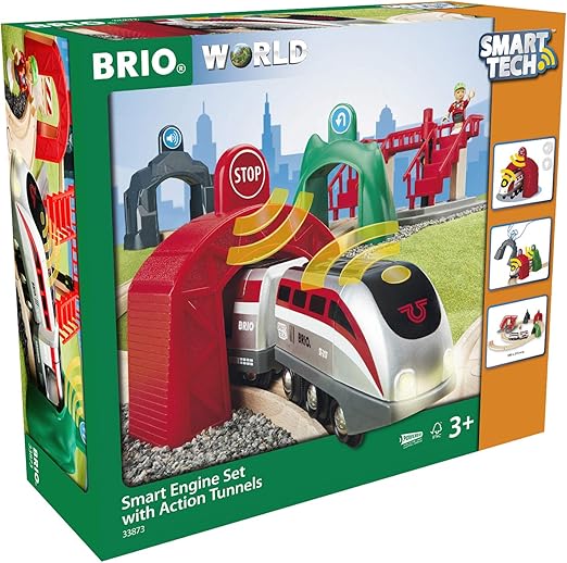 brio world smart engine with action tunnels